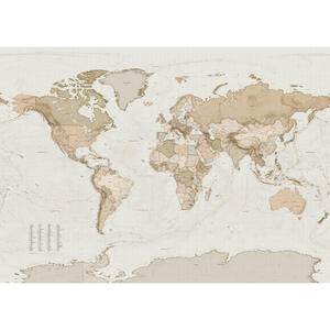 Komar Fototapete Earth Map B/L: ca. 350x250 cm