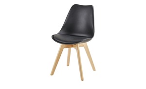 Stuhl schwarz Maße (cm): B: 47 H: 82 T: 53 Stühle