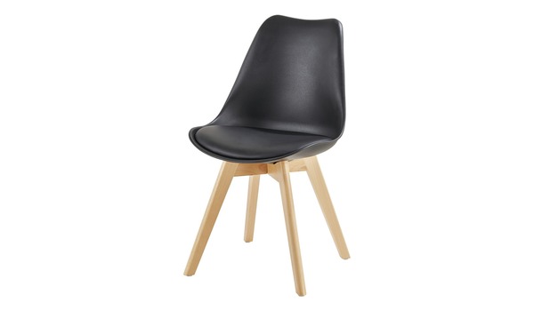 Bild 1 von Stuhl schwarz Maße (cm): B: 47 H: 82 T: 53 Stühle