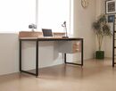 Bild 1 von my home Schreibtisch »Wenzel«, Arbeitsplatte Akazie Dekor, geeignet für das Home office, Laptoptisch