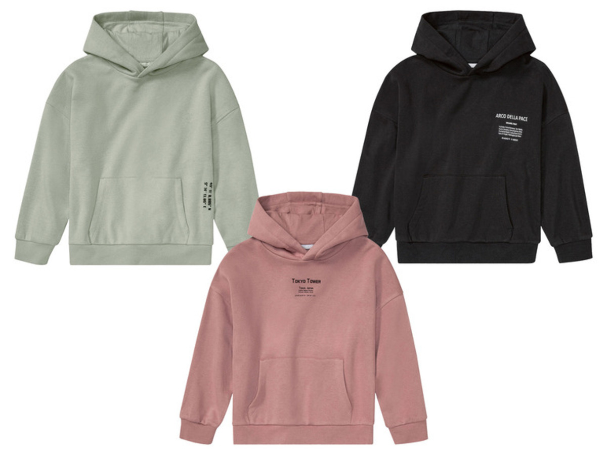 Bild 1 von pepperts Kinder Mädchen Sweatshirt, hoher Baumwollanteil