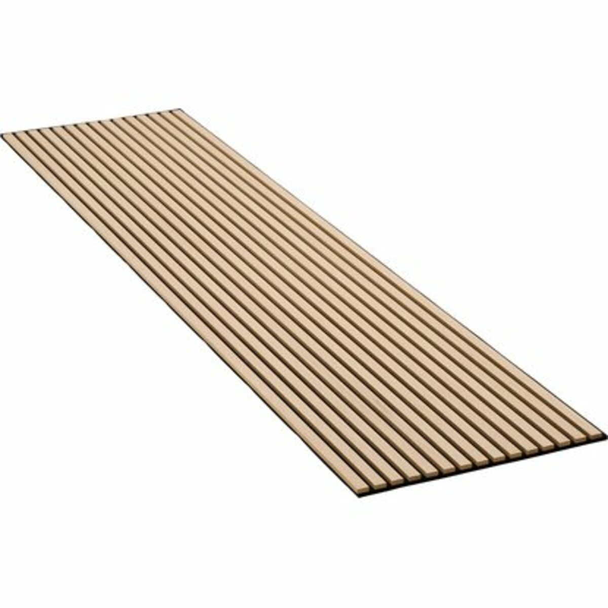 Bild 1 von Akustikpaneel Wandverkleidung Eiche Natur auf Akustikfilz 240 cm