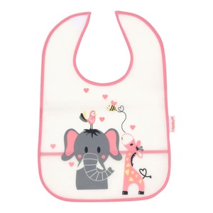 Baby-Mädchen-Lätzchen mit Auffangtasche