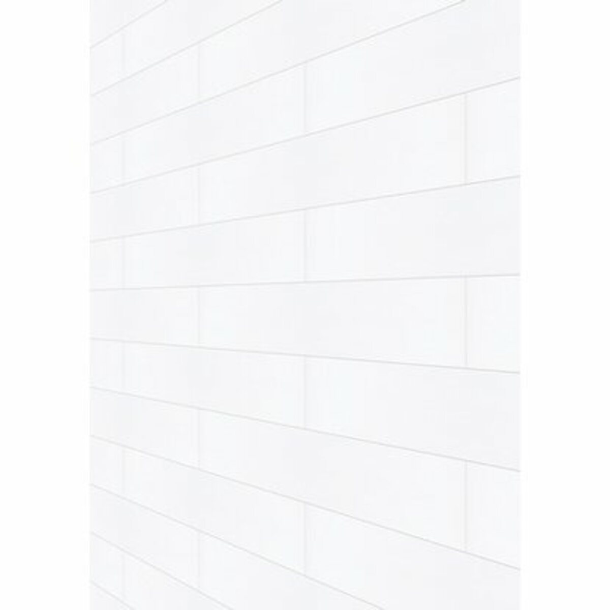 Bild 1 von Wandpaneele Hochglanz Uni Weiß 25,3 cm x 260 cm