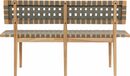 Bild 4 von andas Sitzbank »Jorunn«, In 2 Farben erhältlich, aus massivem Eschenholz, Breite 140 cm