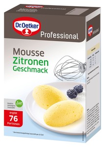 Dr. Oetker Professional Dessertpulver Mousse Zitrone (1 kg)