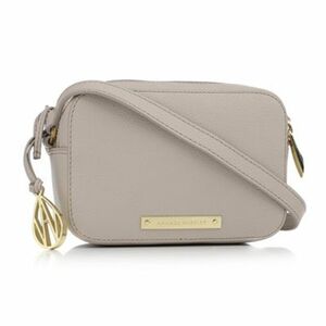 AMANDA WAKELEY Mini-Umhängetasche Deneuve Pochette echt Leder Logoprägung