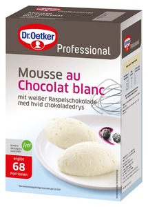 Dr. Oetker Mousse au Chocolat blanc (1 kg)
