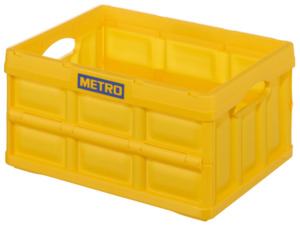 METRO Professional Klappbox Gelb
