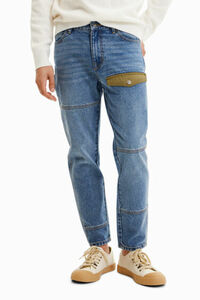 Straight Jeans Patch