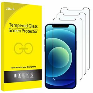 JETech Schutzfolie Kompatibel mit iPhone 5,4 Zoll (12 mini), Gehärtetem Glas, 3 Stück