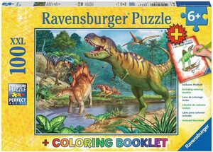 Ravensburger Puzzle »Welt der Dinosaurier«, 100 Puzzleteile, Made in Germany, FSC® - schützt Wald - weltweit