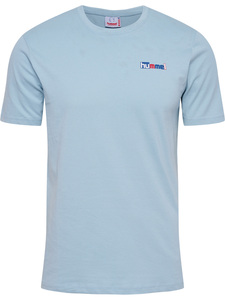 Hummel hmlIC MARTY T-SHIRT, Sport – T-Shirts in Größe S. Farbe: Celestial blue