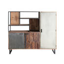 Bild 1 von Carryhome HIGHBOARD Grau Akazie Dunkelbraun