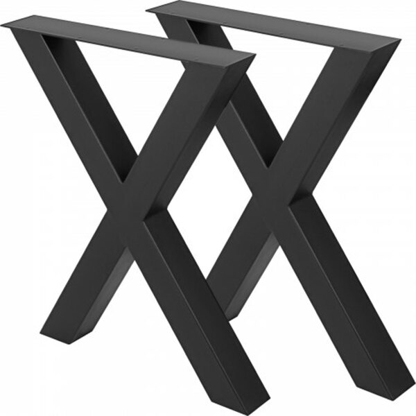Bild 1 von 2x Tischgestell Tischkufen Industriedesign 72x60cm Tischbeine Tischuntergestell