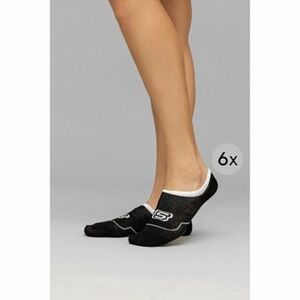 SKECHERS Damen-Socken Footie Baumwollmix 6 Paar