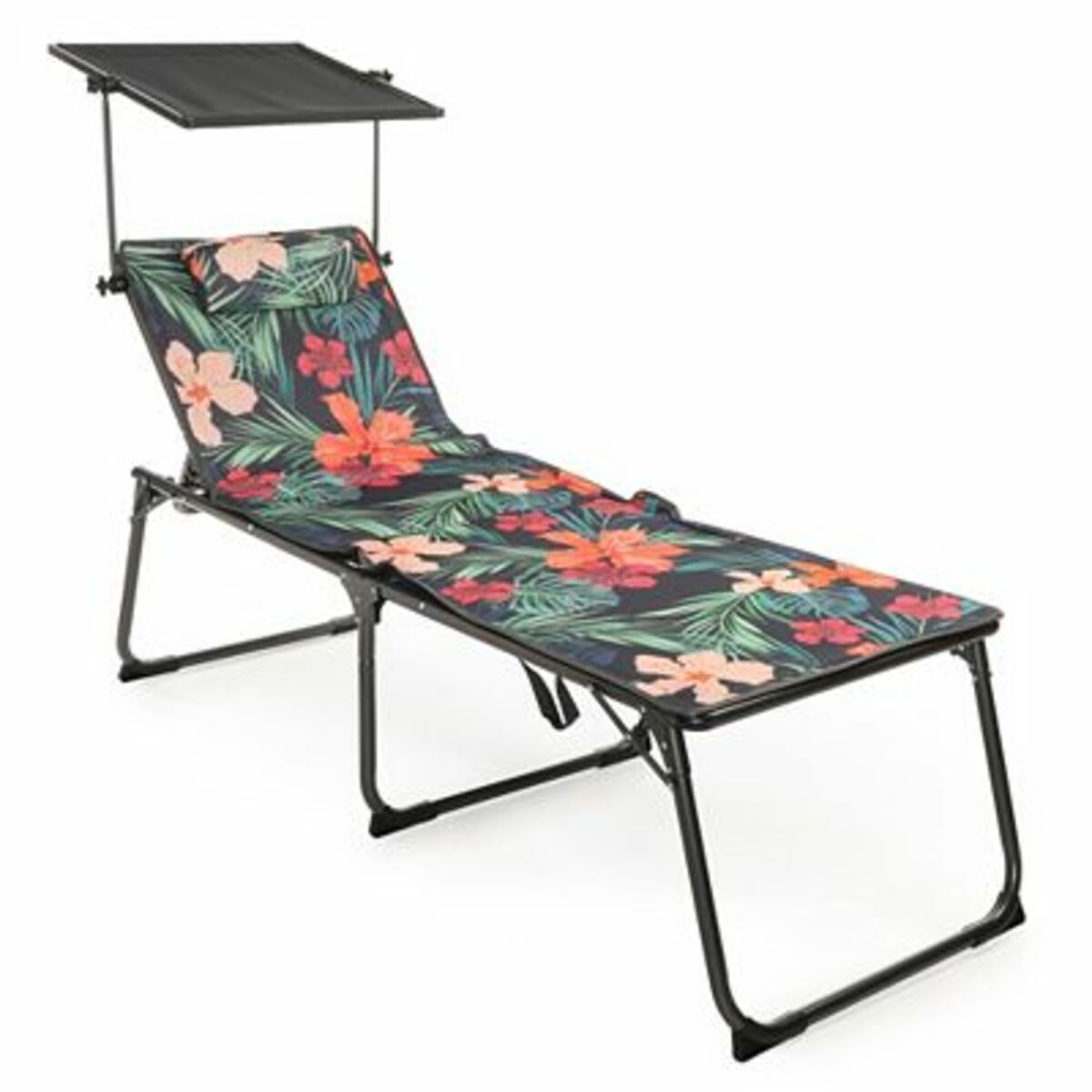 Bild 1 von WESTFIELD® XL-Sonnenliege 4-fach-verstellbar Liegehöhe 48cm inkl. Sonnendach