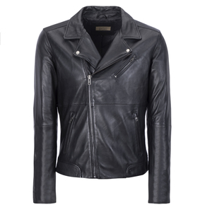 Chyston Leather Jacket, Jacken in Größe XXL. Farbe: Black