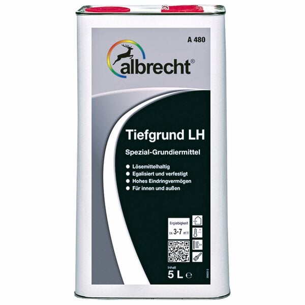 Bild 1 von Albrecht Tiefgrund LH Transparent 5 l