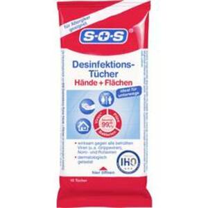 SOS4036581526680 Desinfektionstuch 10 St.