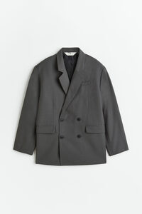 H&M Klassischer Blazer Dunkelgrau, Jacken & Mäntel in Größe 134. Farbe: Dark grey