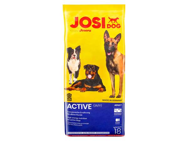 Bild 1 von JosiDog Hundetrockennahrung Active, 18 kg