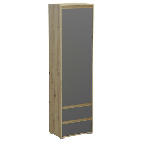 Bild 1 von MID.YOU GARDEROBENSCHRANK Grau Eiche Artisan