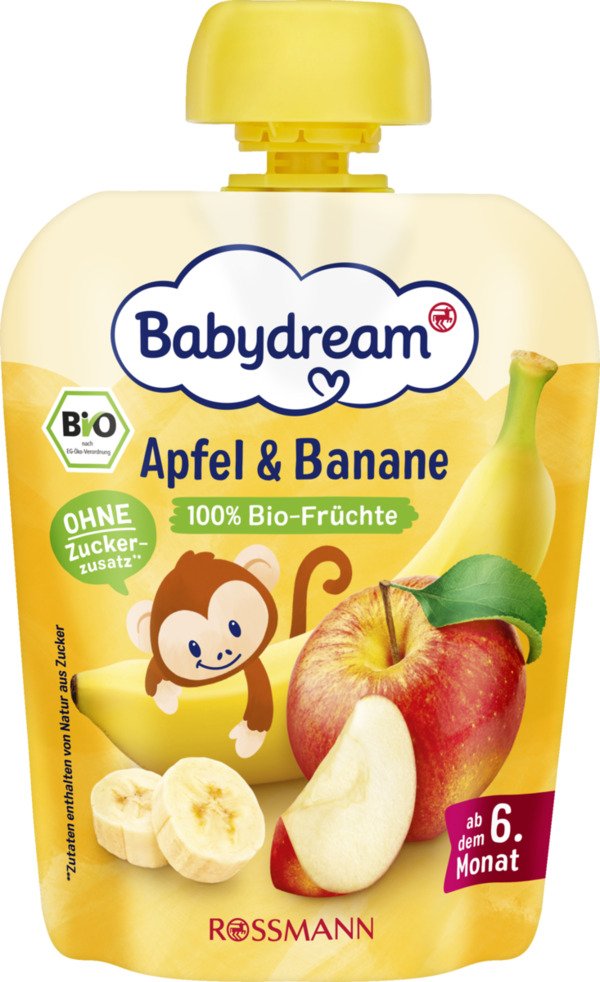 Bild 1 von Babydream Bio Apfel & Banane