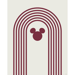 Komar Wandbild Minimal Mickey Disney B/L: ca. 40x50 cm
