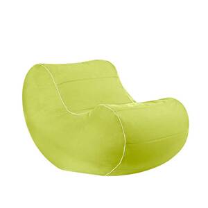 Jugendzimmer Sitzsack als Sessel Hellgrün