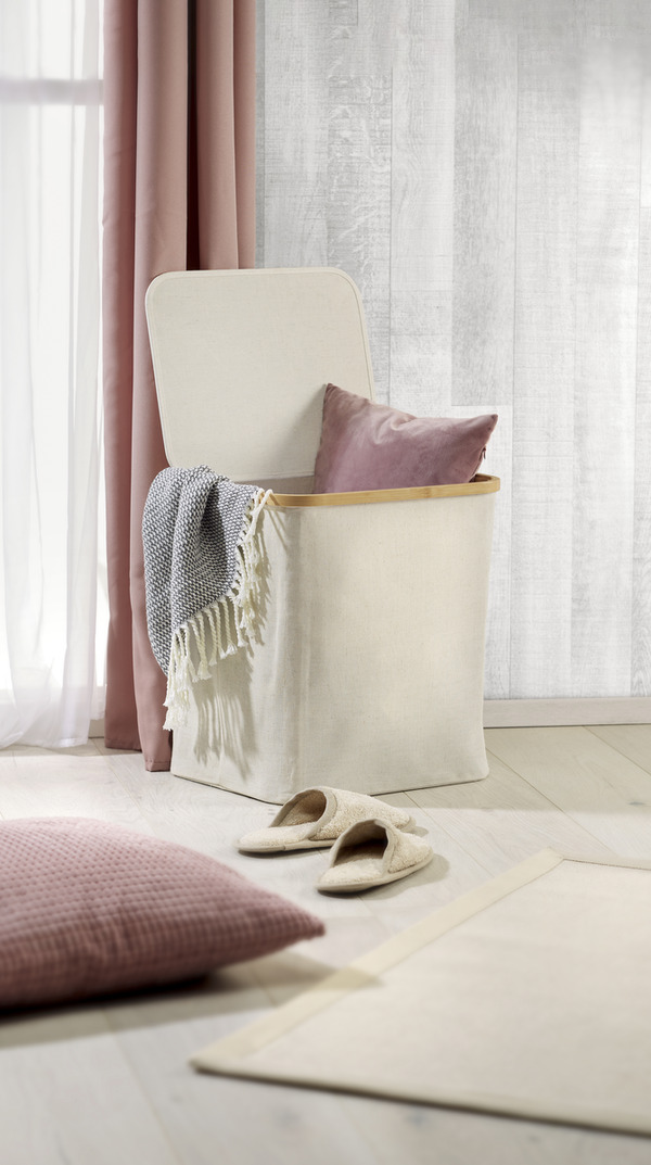 Bild 3 von IDEENWELT Wäschesammler beige