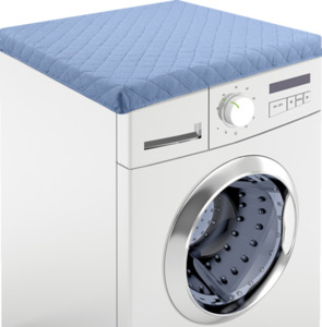 IDEENWELT Waschmaschinen-Schonbezug blau