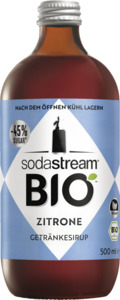 SodaStream Bio Zitrone Getränkesirup