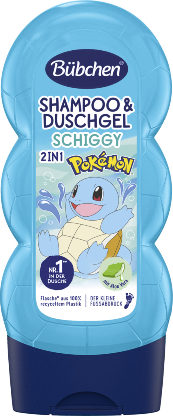 Bild 1 von Bübchen Pokémon Shampoo & Duschgel Schiggy