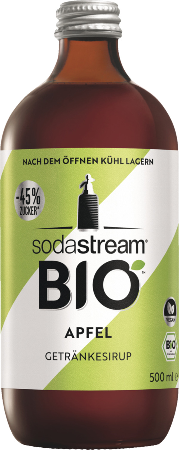 Bild 1 von SodaStream Bio Apfel Getränkesirup