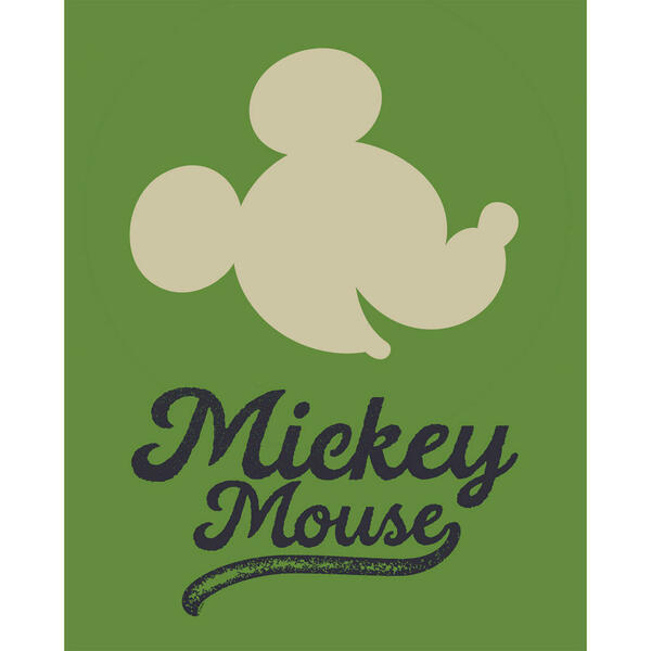 Bild 1 von Komar Wandbild Mickey Mouse Green Head Disney B/L: ca. 40x50 cm