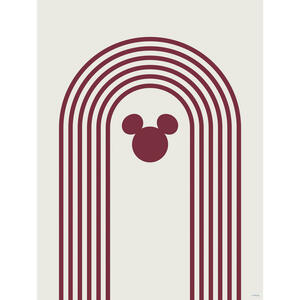 Komar Wandbild Minimal Mickey Disney B/L: ca. 30x40 cm