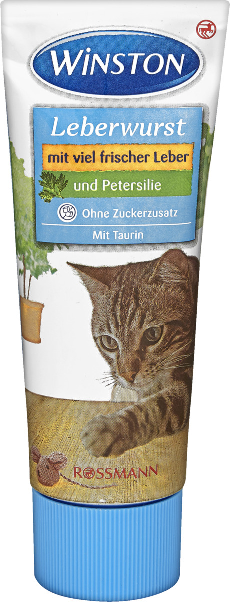 Bild 1 von Winston Leberwurst mit Petersilie & Taurin 2.33 EUR/100 g