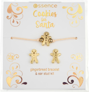 essence Cookies for Santa gingerbread Bracelet & Ear stud kit 01
