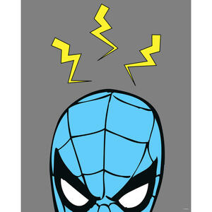 Komar Wandbild Marvel PowerUp Spider-Man Sense Disney B/L: ca. 40x50 cm