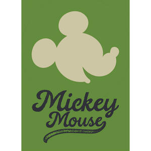 Komar Wandbild Mickey Mouse Green Head Disney B/L: ca. 50x70 cm