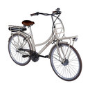 Bild 3 von LLOBE 
                                            Alu-Elektro-City-Bike, Damen, beige