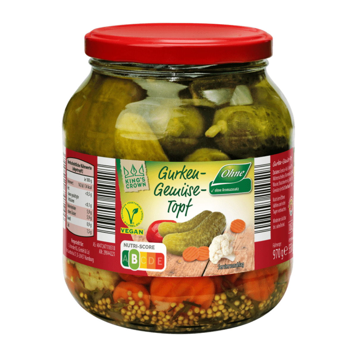 Bild 3 von KING’S CROWN Gurkentopf