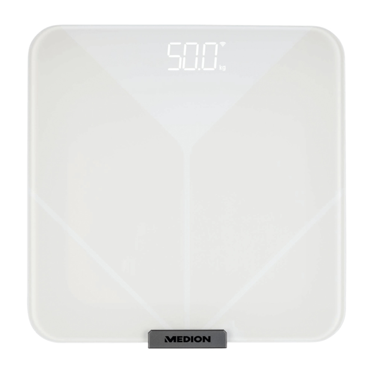 Bild 1 von MEDION LIFE P6300 (MD 61687) Smarte WLAN-Körperfettwaage