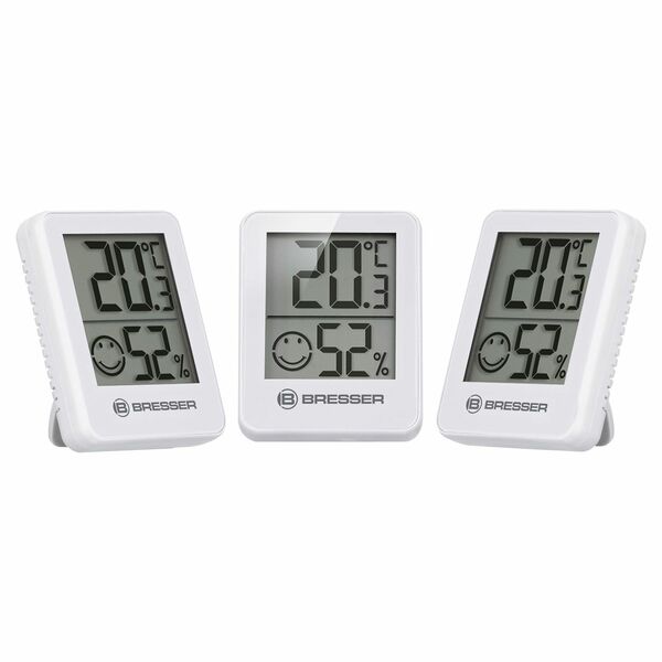 Bild 1 von BRESSER®  Thermo-Hygrometer, 3er-Set