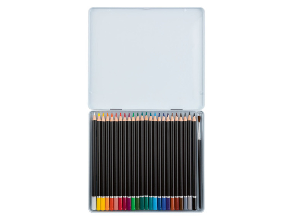 Bild 3 von crelando Aquarell-Buntstifte, 25-teilig