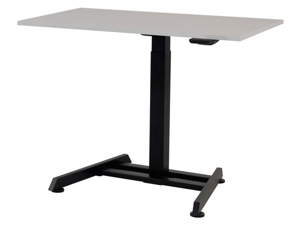 Bild 1 von WRK21 elektrisch höhenverstellbarer Schreibtisch, mit einem Bein, 100 x 60 cm