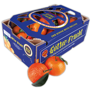 Götter Frucht Premium Clementinen mit Blatt