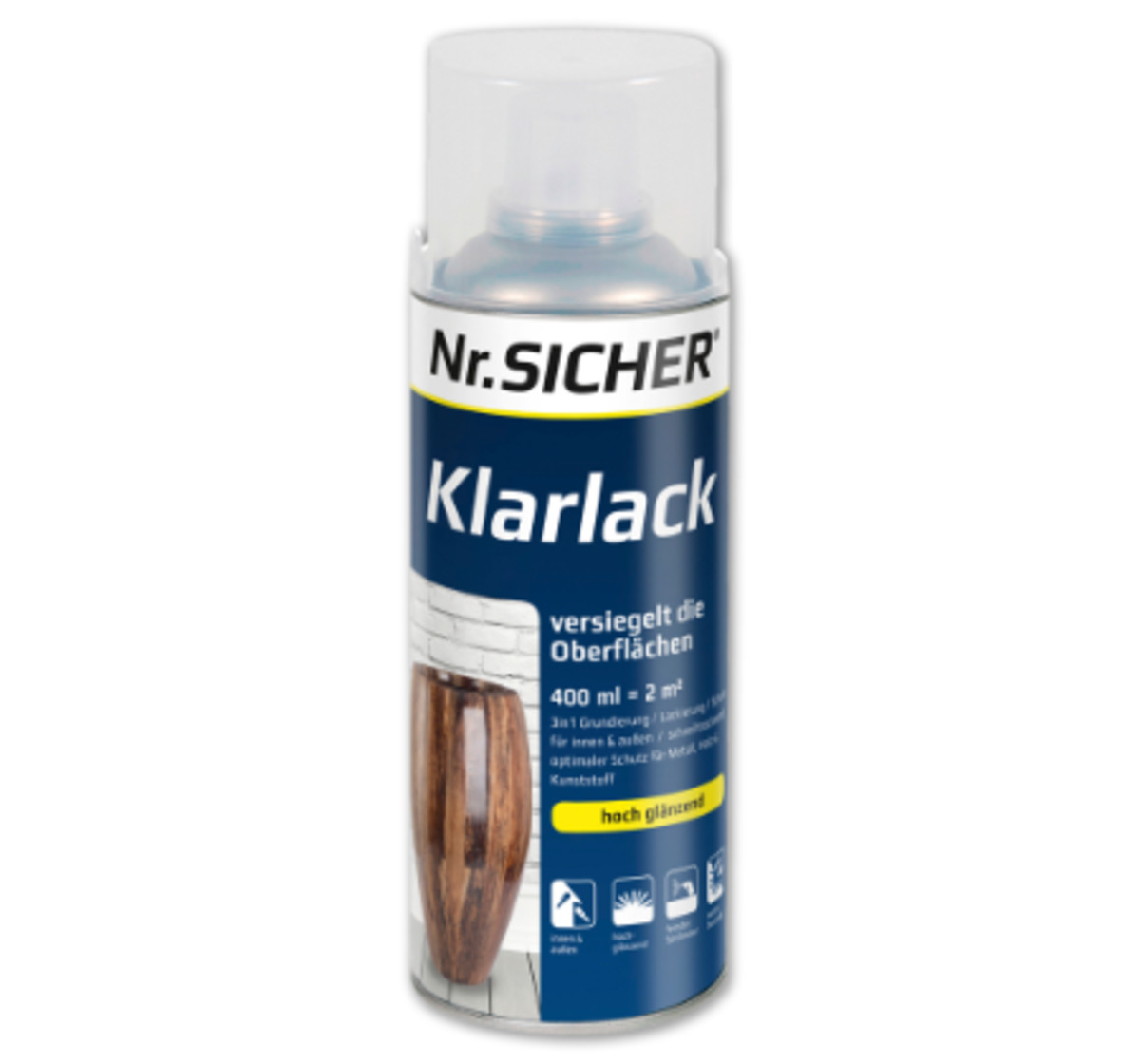 Bild 2 von NR. SICHER Bunt- oder Klarlack