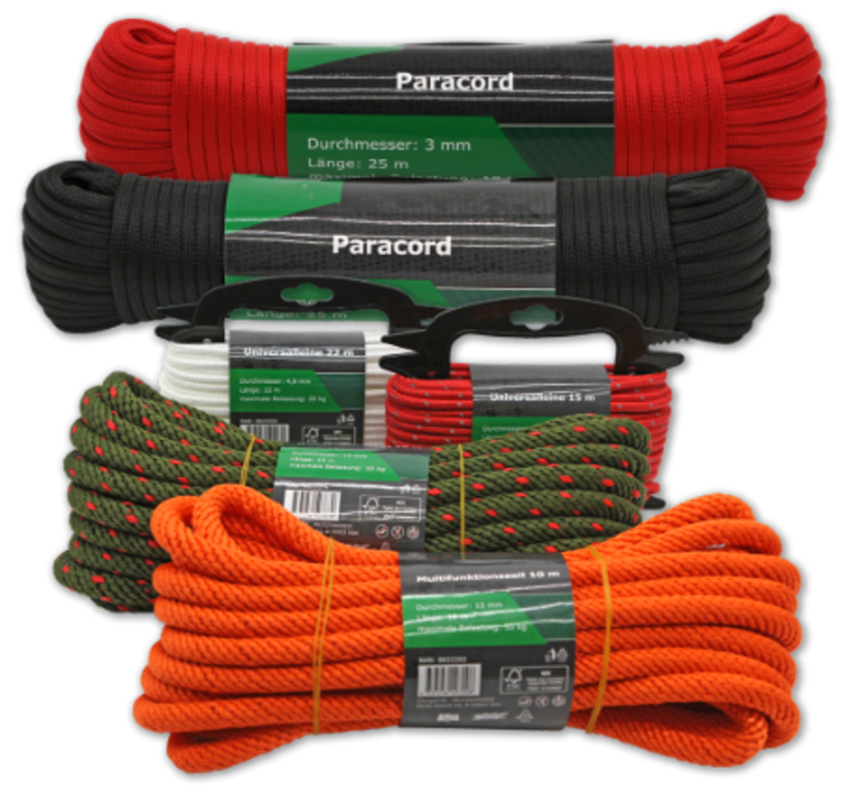 Bild 1 von Paracord-Nylon-Leine